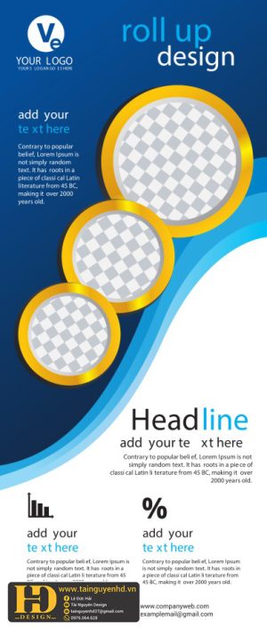 Mẫu Phướn, Standee Đẹp (189)