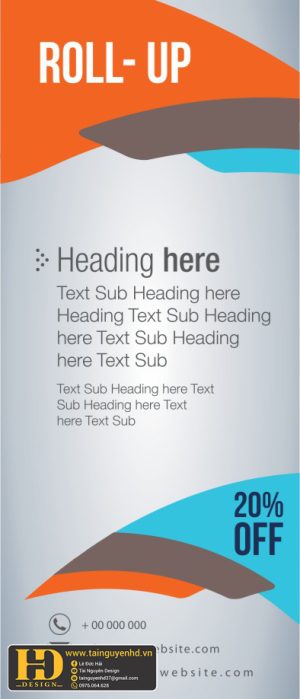 Mẫu Phướn, Standee Đẹp (19)