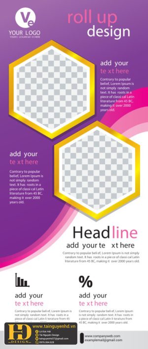 Mẫu Phướn, Standee Đẹp (193)