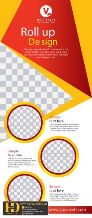 Mẫu Phướn, Standee Đẹp (194)