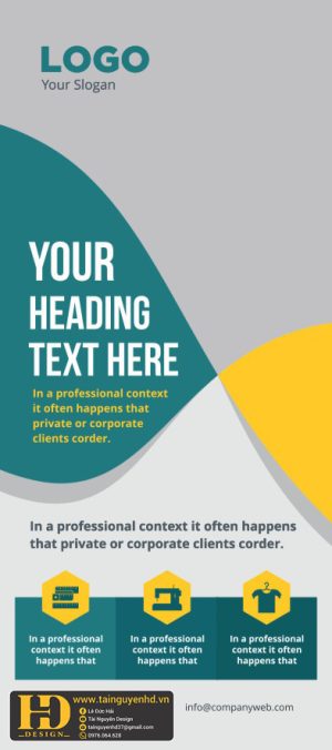 Mẫu Phướn, Standee Đẹp (196)