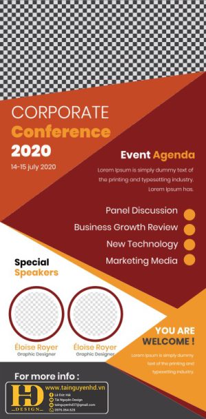 Mẫu Phướn, Standee Đẹp (203)