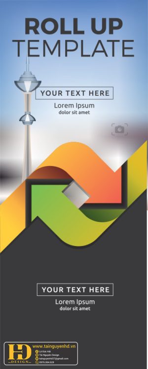 Mẫu Phướn, Standee Đẹp (207)