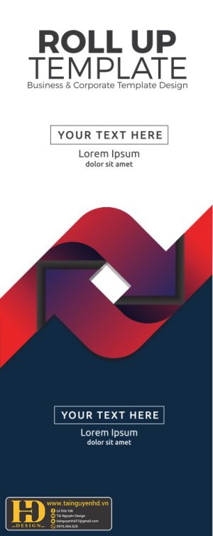 Mẫu Phướn, Standee Đẹp (208)