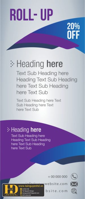 Mẫu Phướn, Standee Đẹp (21)