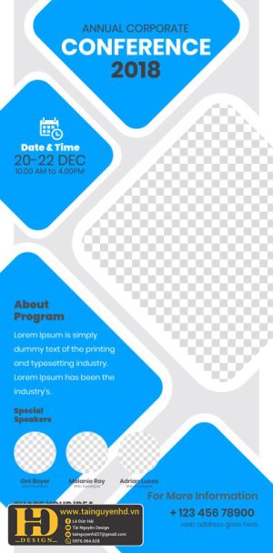 Mẫu Phướn, Standee Đẹp (213)