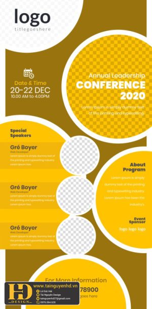 Mẫu Phướn, Standee Đẹp (215)