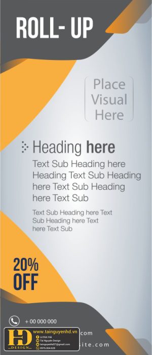 Mẫu Phướn, Standee Đẹp (22)