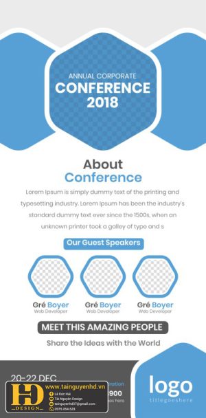 Mẫu Phướn, Standee Đẹp (220)