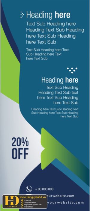 Mẫu Phướn, Standee Đẹp (28)