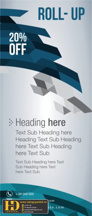 Mẫu Phướn, Standee Đẹp (34)