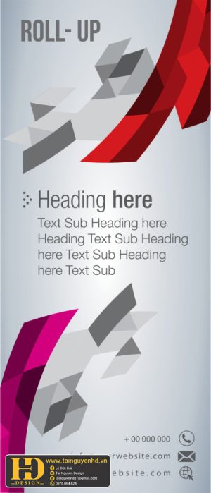 Mẫu Phướn, Standee Đẹp (35)