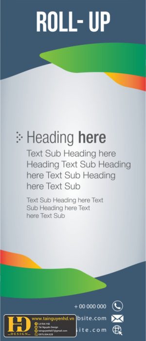 Mẫu Phướn, Standee Đẹp (37)