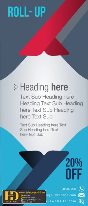 Mẫu Phướn, Standee Đẹp (41)