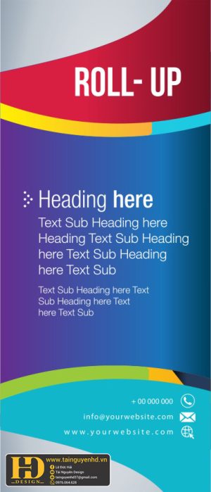 Mẫu Phướn, Standee Đẹp (44)