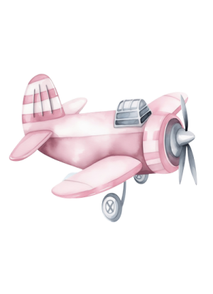 Máy Bay Hồng PNG (10)