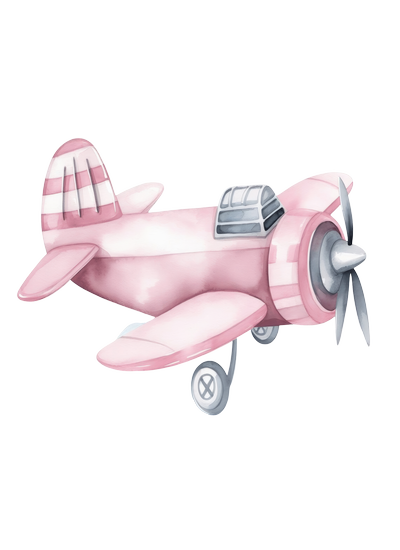 Máy Bay Hồng PNG (10)