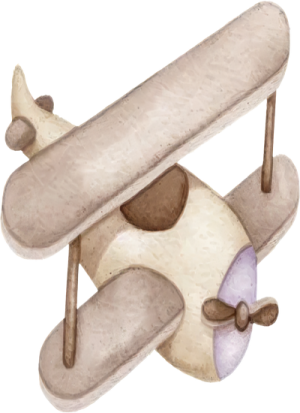 Máy Bay Màu Be PNG (1)