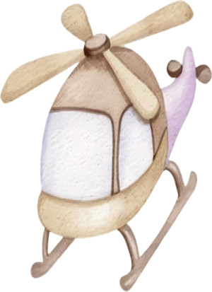 Máy Bay Màu Be PNG (2)