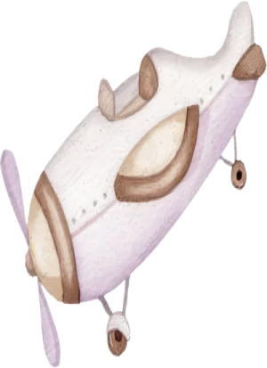 Máy Bay Màu Be PNG (5)