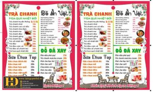 Menu Đồ Ăn Vặt 1