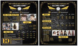 Menu Hair Salon A Long