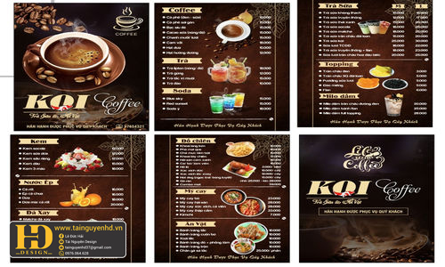 Menu Koi Coffee