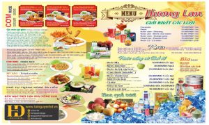 Menu Quán Cơm Rice