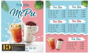 Menu Trà Sữa Mipu