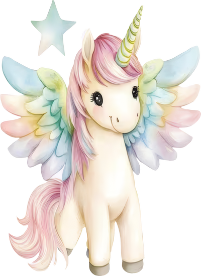 Ngựa 1 sừng PNG (7)