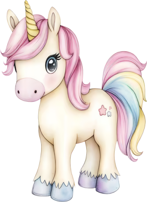 Ngựa 1 sừng PNG (8)