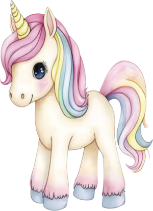 Ngựa 1 sừng PNG (9)