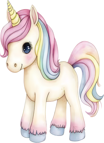 Ngựa 1 sừng PNG (9)