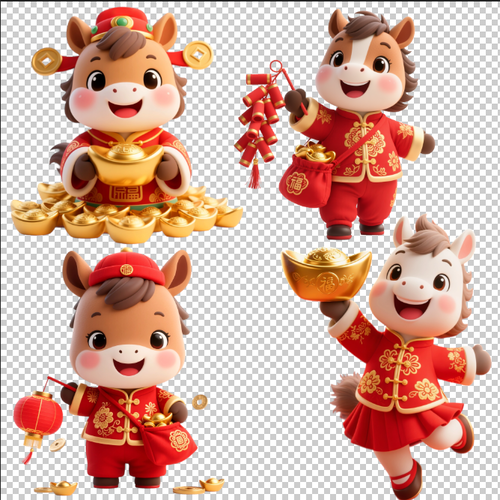 Ngựa 2026 - Linh Vật Ngựa Năm Mới (10)