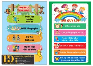 Nội Quy Lớp Học Mầm Non (10)