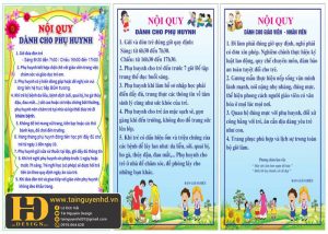 Nội Quy Phụ Huynh