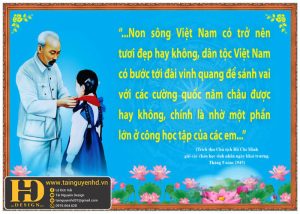 Non Sông VIệt Nam - Thư Trích Bác Hồ (1)