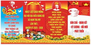 Pano Đại Hội Đảng Bộ Xã