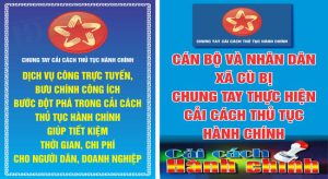 Pano cải cách hành chính - Bộ Phận Một Cửa (2)