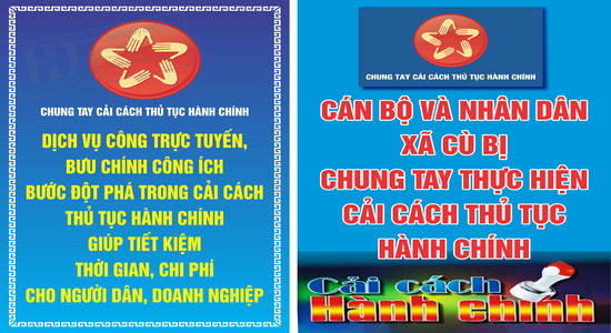 Pano cải cách hành chính - Bộ Phận Một Cửa (2)