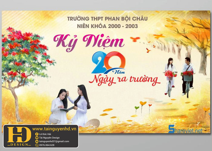 Phông Nền 20 năm ngày ra trường (1)