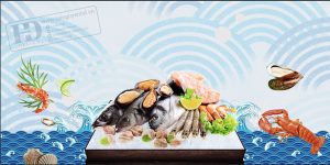 Phông Nền, Biển Quảng Cáo Hải Sản (10)