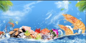 Phông Nền, Biển Quảng Cáo Hải Sản (14)