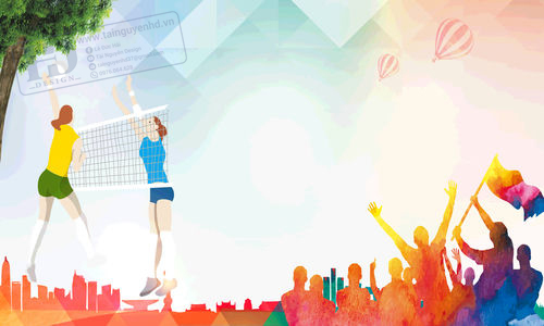 Phông Nền Bóng Chuyền Đẹp (36)