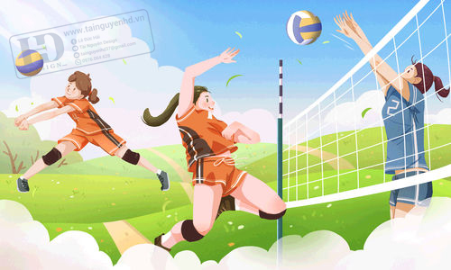 Phông Nền Bóng Chuyền Đẹp (43)