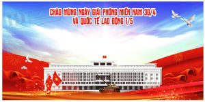 Phông Nền Đại Lễ Giải Phóng Miền Nam 1