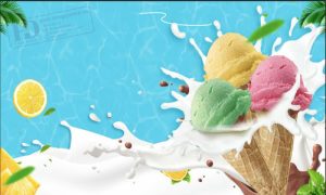 Phông Nền Kem Tươi - Kem Tươi Các Loại (8)