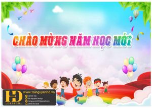 Phông Nền Khai Giảng - Ngày Hội Đến Trường Của Bé (13)