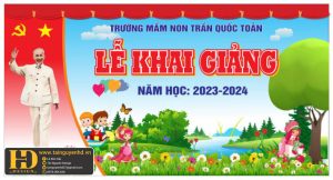 Phông Nền Khai Giảng - Ngày Hội Đến Trường Của Bé (19)