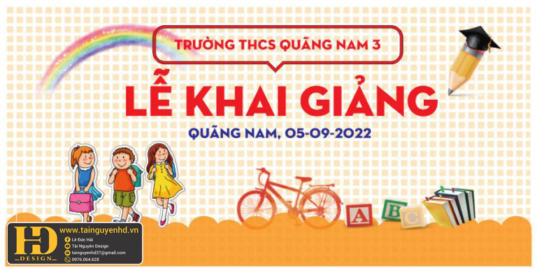 Phông Nền Khai Giảng - Ngày Hội Đến Trường Của Bé (20)